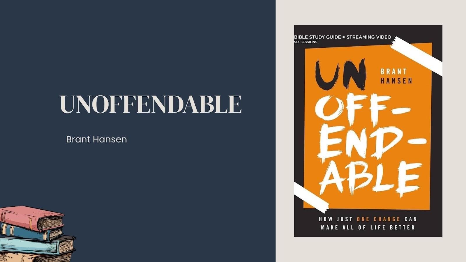 Unoffendable Book Review