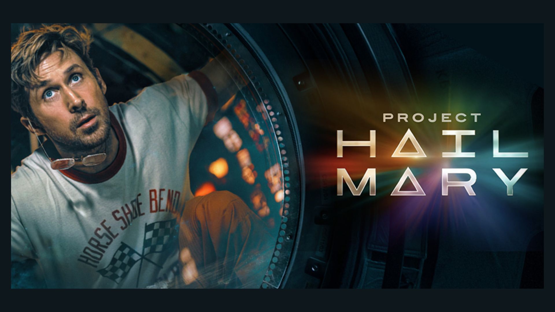 Cover of "Project Hail Mary," featuring a lone astronaut in space, surrounded by stars and a distant planet.