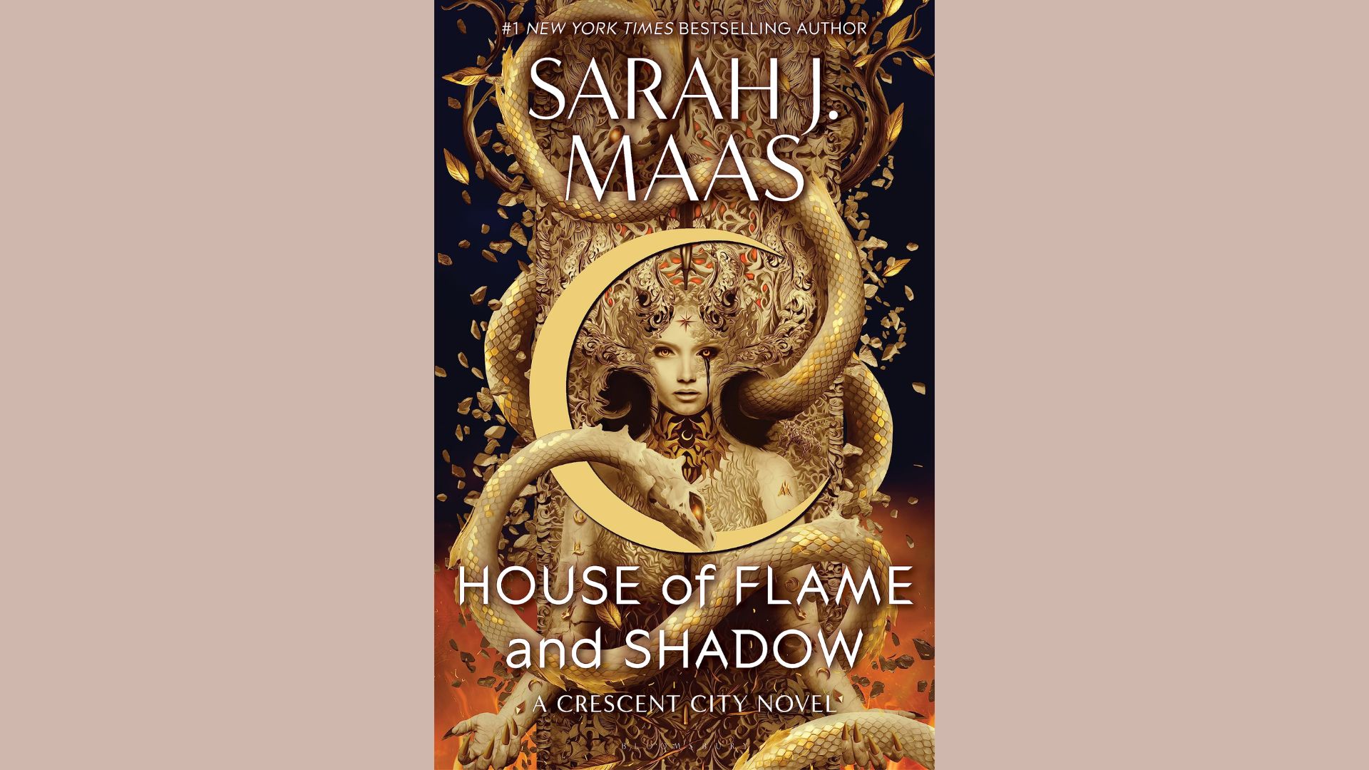 Cover of "House of Flame and Shadow" by Sarah Wales, featuring a mystical design with vibrant colors and intriguing imagery.