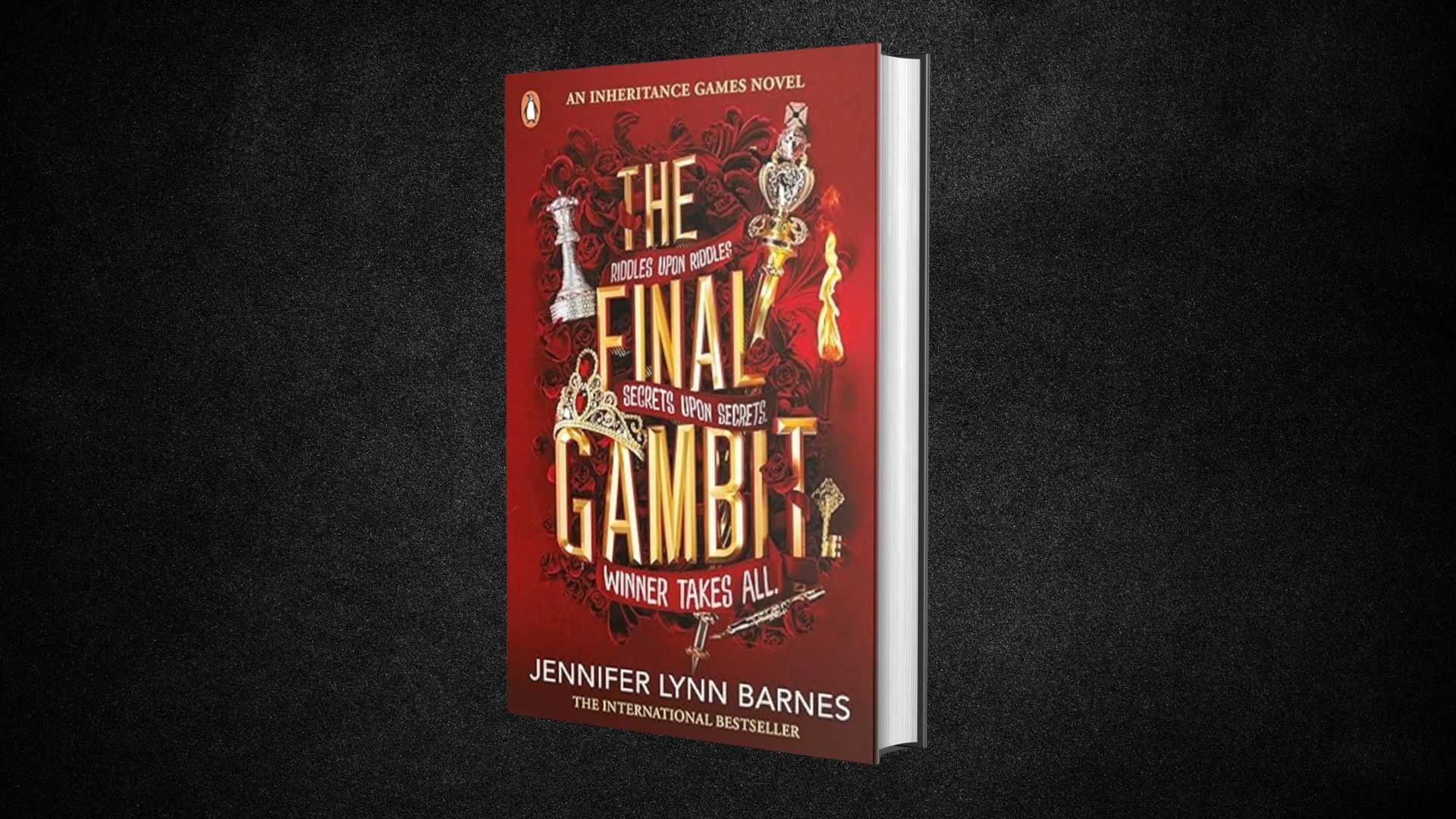 Cover of "The Final Gambits" by Jennifer Darcy Briggs, featuring a dramatic design with bold typography and dark colors.