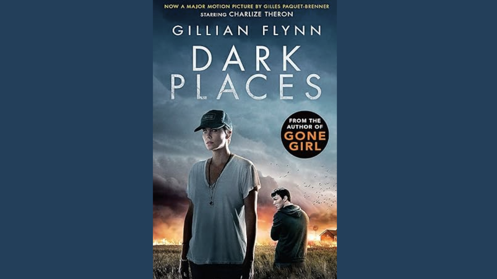 Audiobook cover art for "Dark Places," featuring a shadowy, atmospheric design that evokes mystery and suspense.