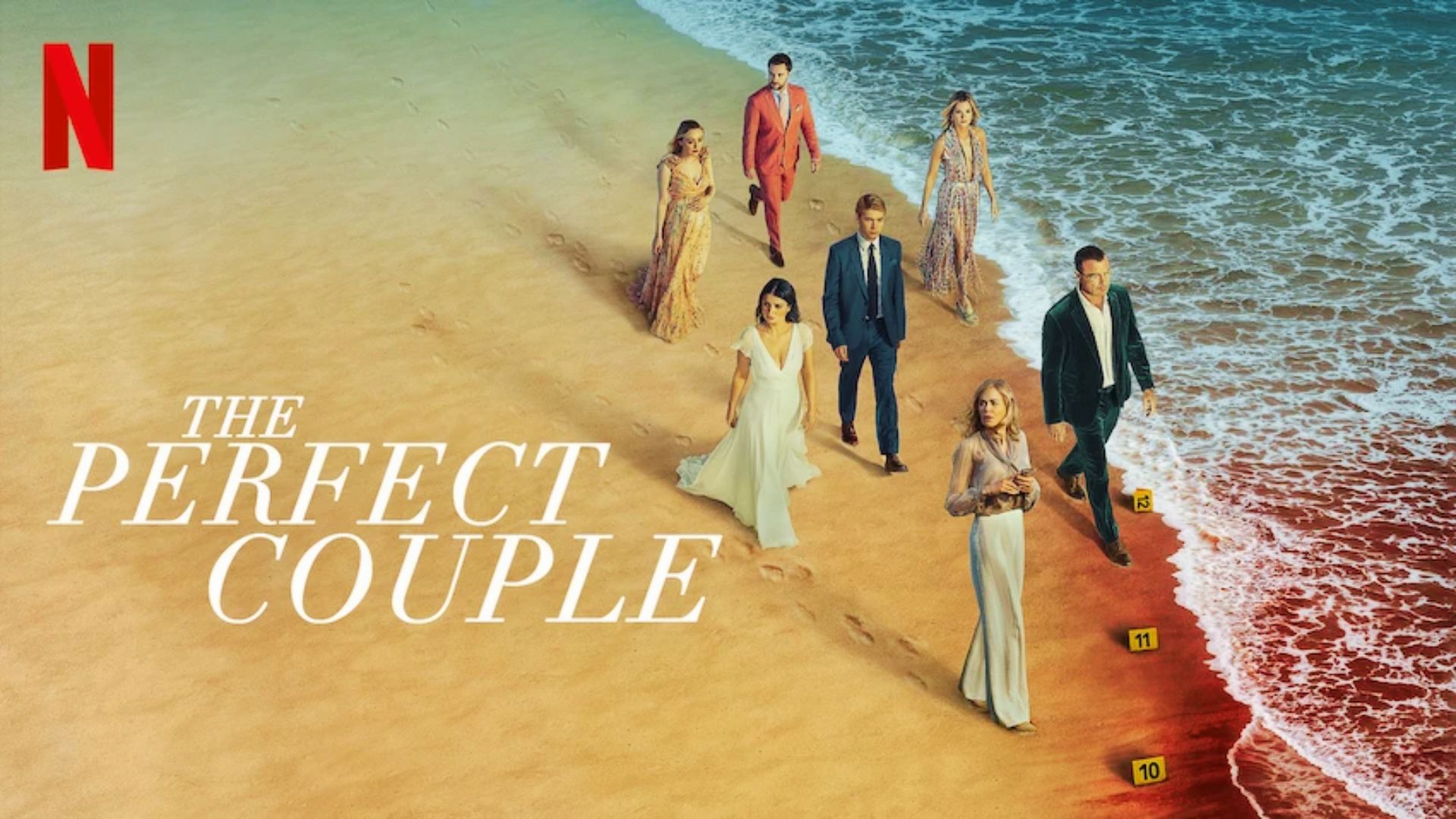 image of "The Perfect Couple," highlighting the central couple in a charming and intimate scene.