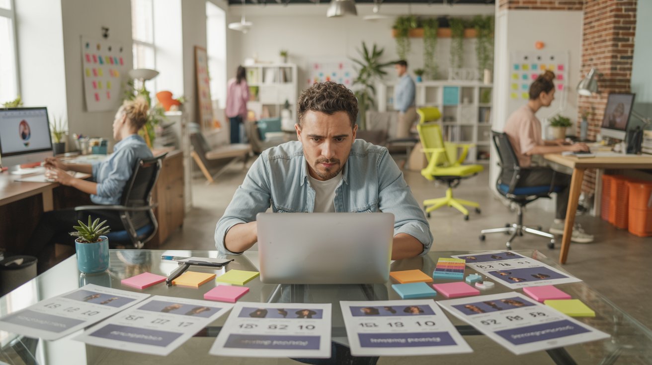 Influencer relations manager planning brand partnerships
