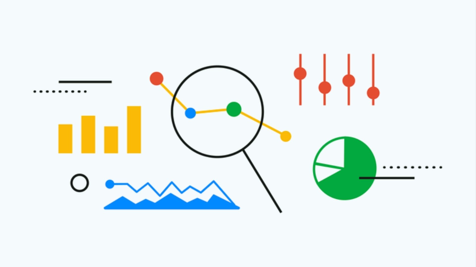 Google Analytics dashboard displaying website traffic data and user engagement metrics.