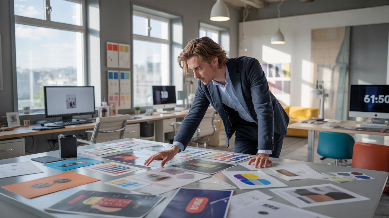 Crisis communication specialist managing a company reputation issue
Brand manager working on marketing campaign strategy