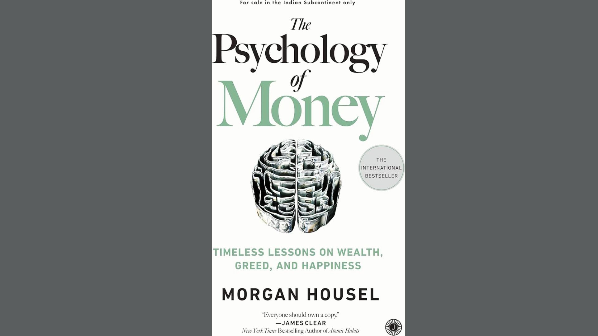 “The Psychology of Money” one of the Best Books for Adults Beginning a Reading Habit