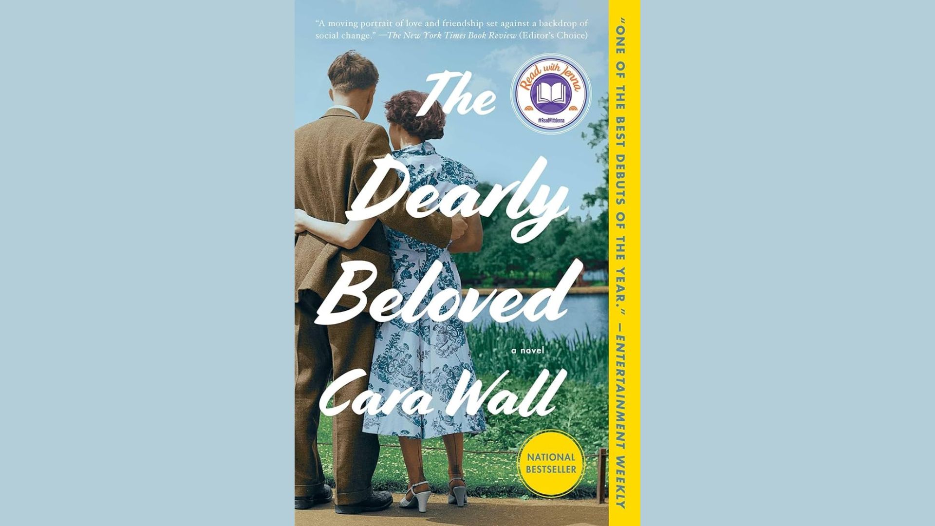 "Cover of 'The Deadly Beloved' by Cara Wall, featuring a dark, moody design with the title prominently displayed."