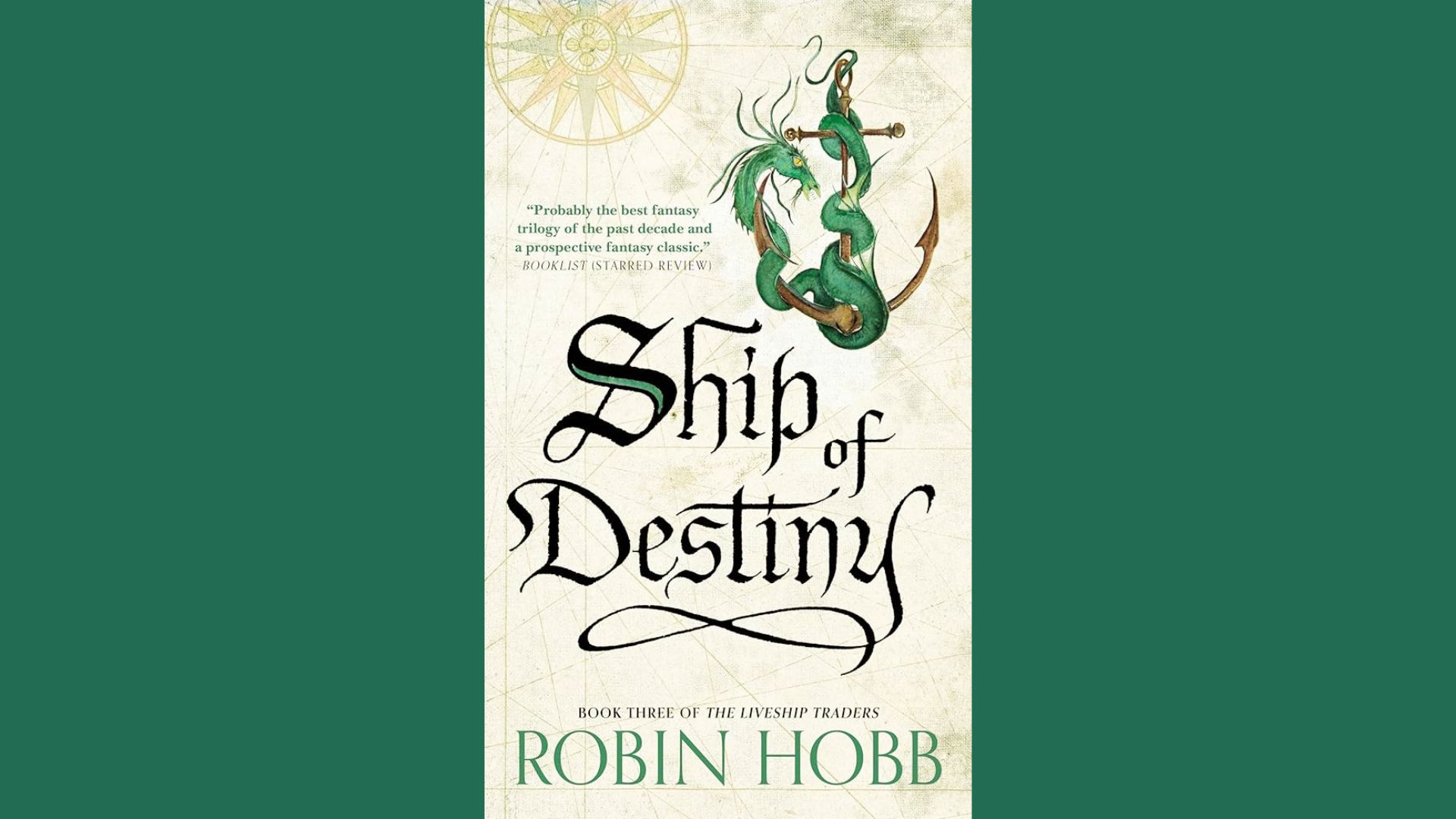 Visual guide to the reading order of Robin Hobb's " Ship of Destiny ” series.