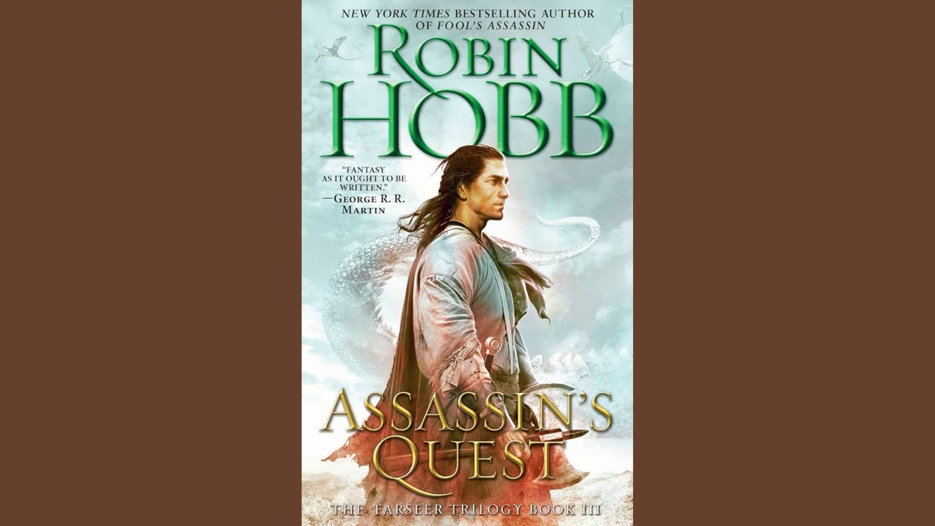 Visual guide to the reading order of Robin Hobb's "Assassin's Quest ” series.