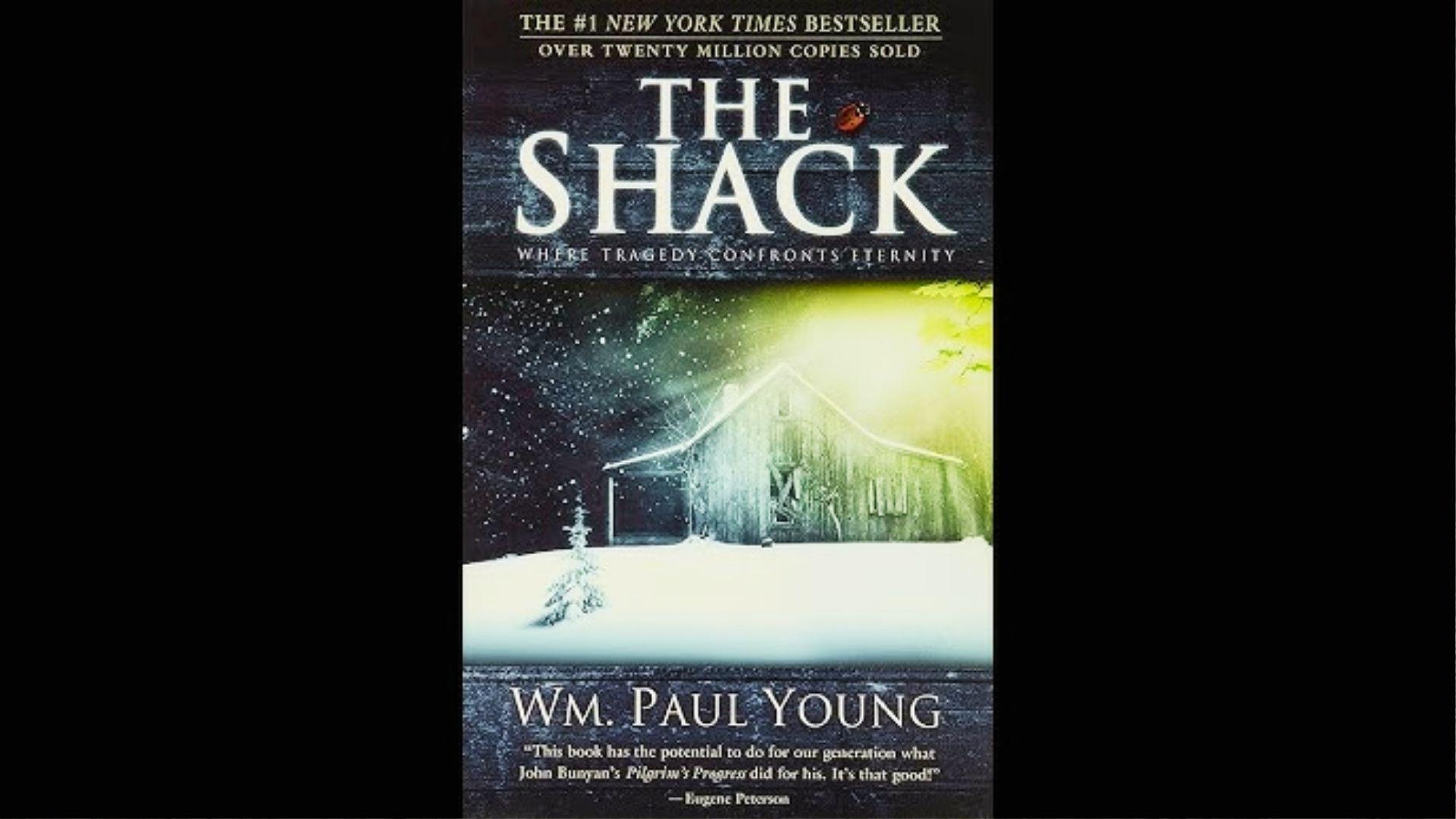 A rustic shack surrounded by trees, showcasing Wally Young's unique artistic style and attention to natural details.