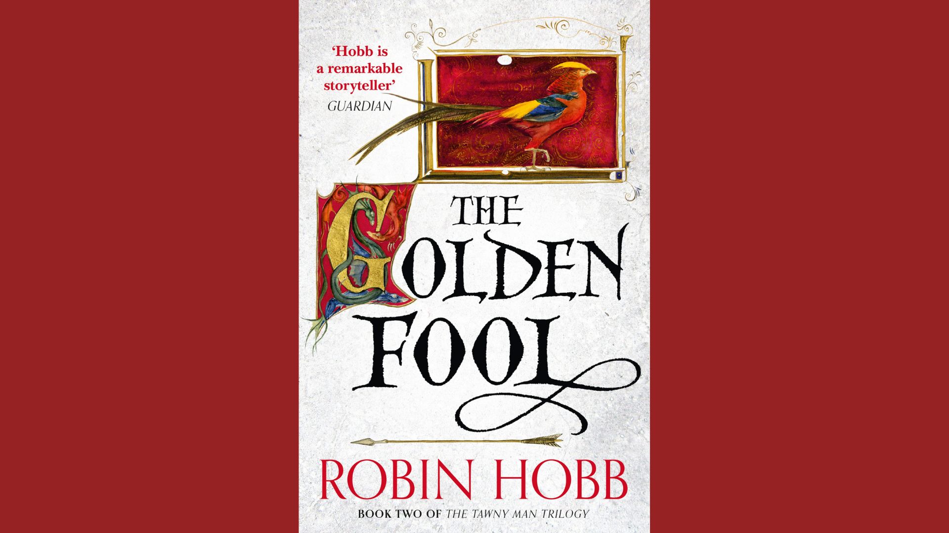 Visual guide to the reading order of Robin Hobb's " The Golden Fool” series.