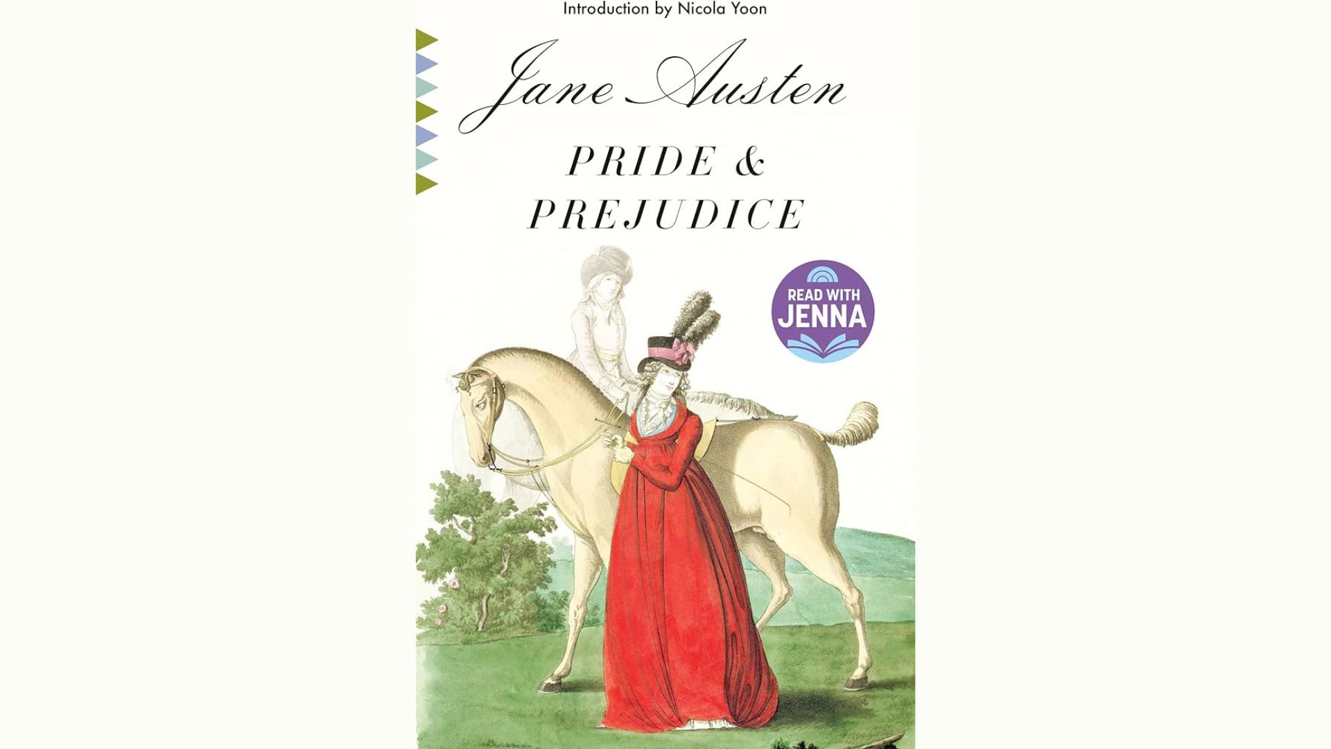 "Book cover art for 'Pride and Prejudice,' featuring elegant typography and a classic design."