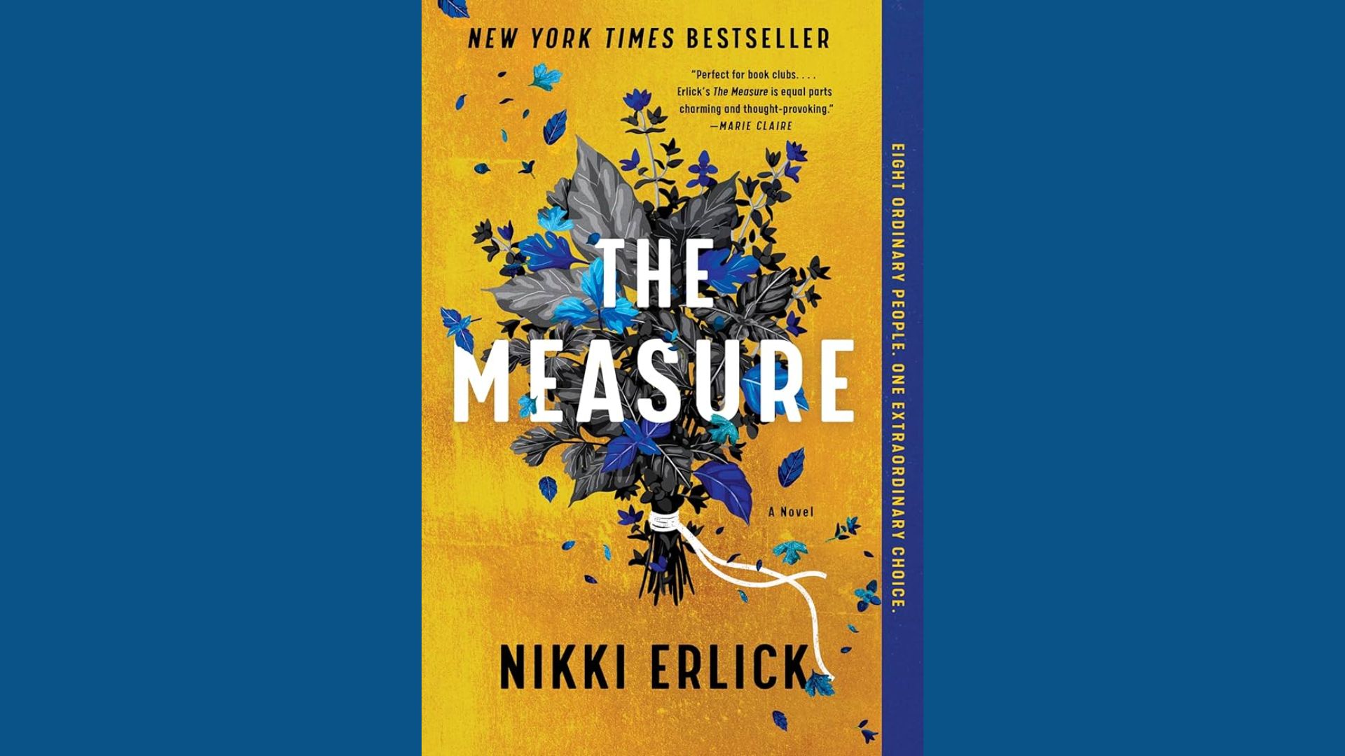 "The Measure by Nikki, featuring abstract shapes and vibrant colors, explores themes of perception and identity."