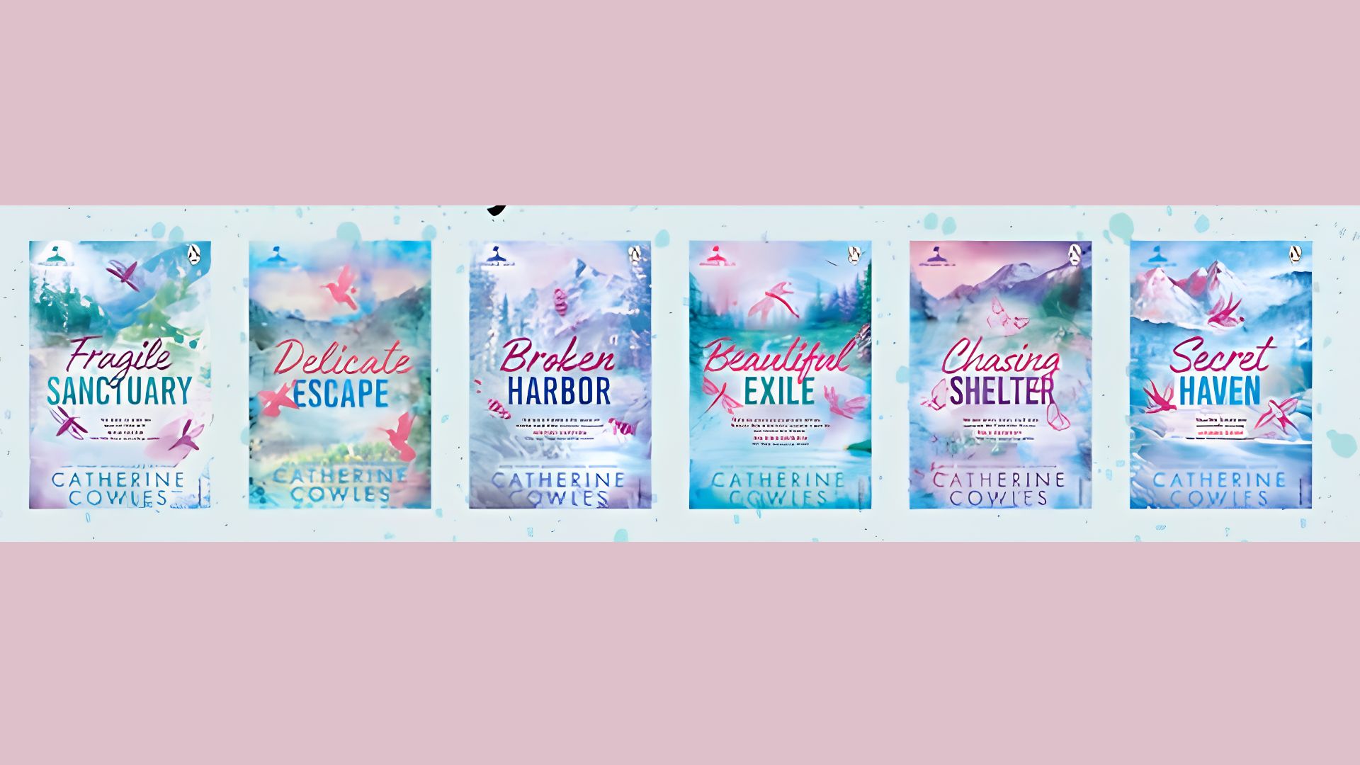 Beautiful book covers from the Sparrow Falls series by Catherine Cowles.