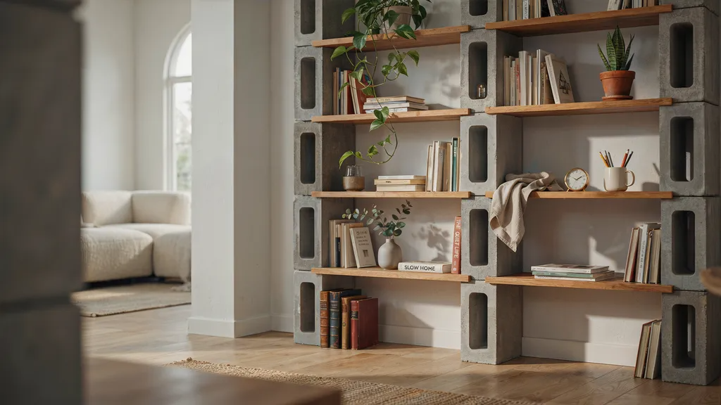 13 Cinder Block Bookshelf Ideas Build in 1 Day [Beginner] - TheBookSuite